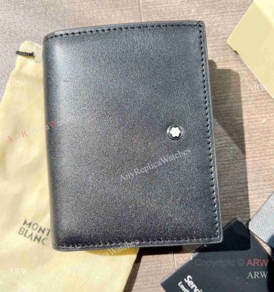 AAA Copy Montblanc Meisterstuck 4cc Card Wallet with Coin holder